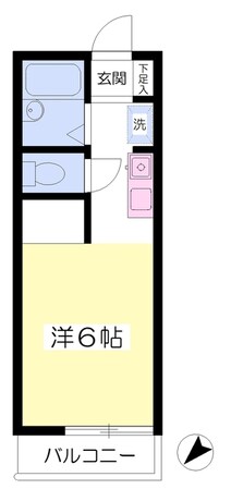 セジュール・Ｍの物件間取画像